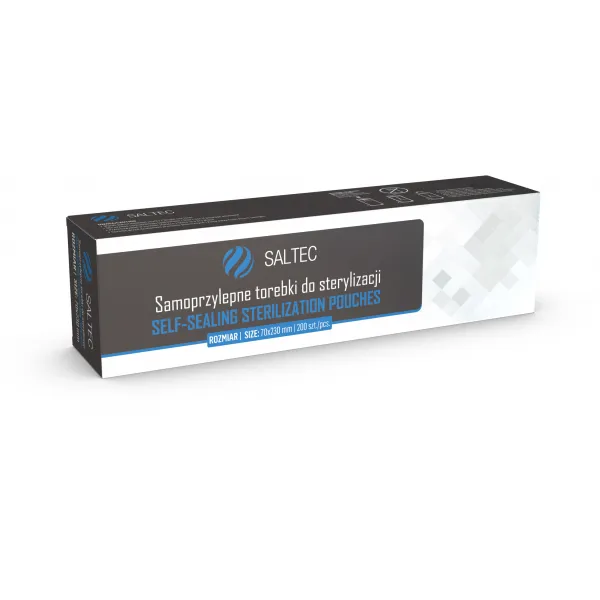 Saltec Torebki Do Sterylizacji 70x230 mm 200 szt