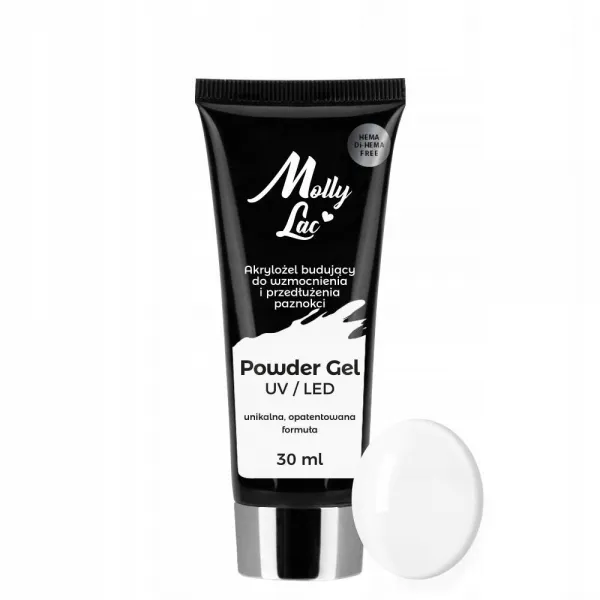 Mollylac Polygel White 30 ml