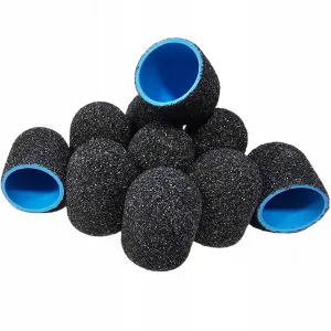 Kapturki Do Pedicure Szare 13 mm 60 grit 10 szt