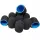Kapturki Do Pedicure Szare 13 mm 60 grit 10 szt