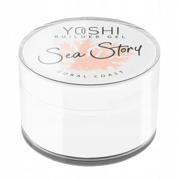 Yoshi Builder Gel Sea Story Coral Coast 15 ml
