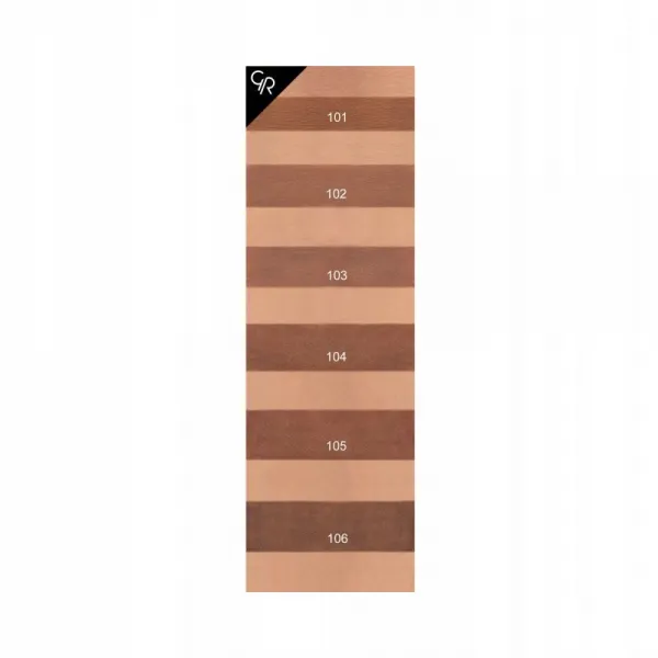 Golden Rose 105 Brown 1,19 g pudrowa kredka do brwi