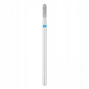 Exo Frez Diamentowy Walec Zaokrąglony Niebieski 2,3 mm
