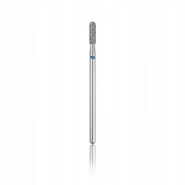 Exo Frez Diamentowy Walec Zaokrąglony Niebieski 2,3 mm