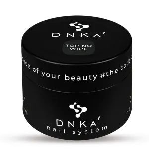DNKa TOP NO WIPE top coat hybrydowy do paznokci bez dyspersji 30 ml