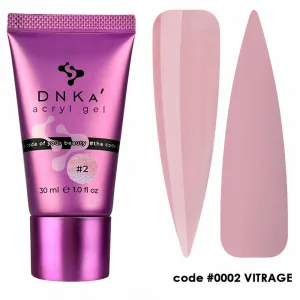 Żel akrylowy DNKa Acryle Gel 0002 Vitrage 30 ml