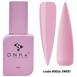 Dnka' Rubber Cover Base Baza Code #0026 Sweet 12 ml