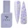 DNKa Top Hybrydowy z cekinami drobinkami fioletowe No Wipe 12ml Bubble