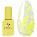 DNKa Top Hybrydowy z cekinami drobinkami zółte No Wipe 12ml sorbet