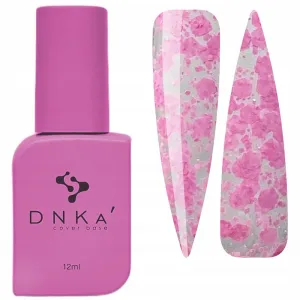 DNKa' Top No Wipe z Różowymi Cekinami Sakura 12 ml