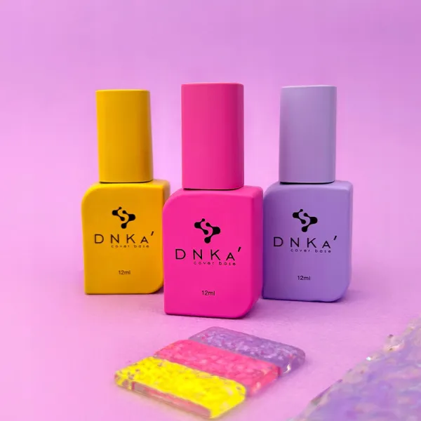 DNKa' Top No Wipe z Różowymi Cekinami Sakura 12 ml