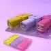 DNKa' Top No Wipe z Różowymi Cekinami Sakura 12 ml
