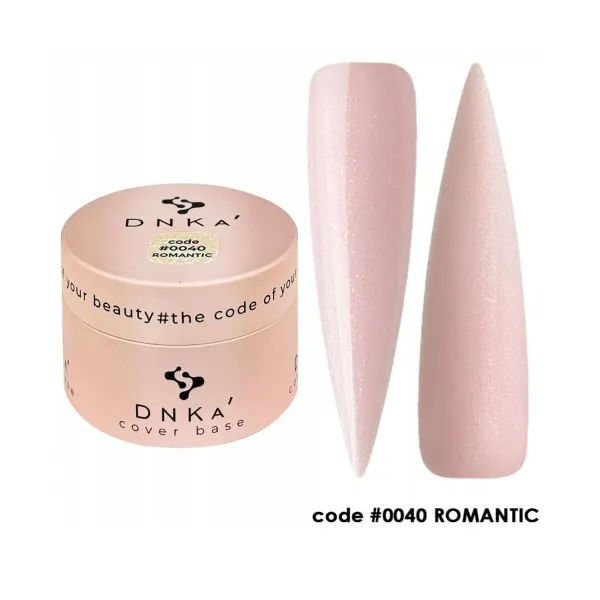 Dnka' Rubber Cover Base Baza Code #0040 Romantic 30 ml