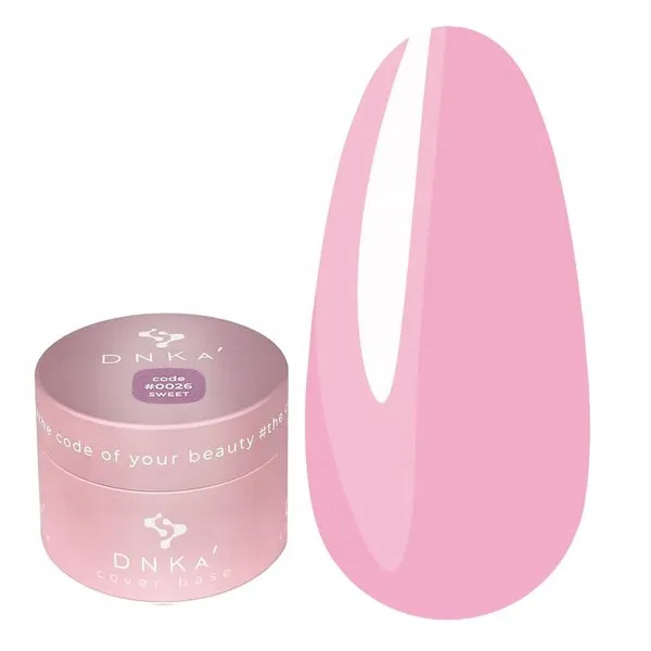 Dnka' Rubber Base Baza Code #0026 Sweet 30 ml
