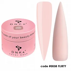 Dnka' Rubber Cover Base Baza Code #0038 Flirty 30 ml