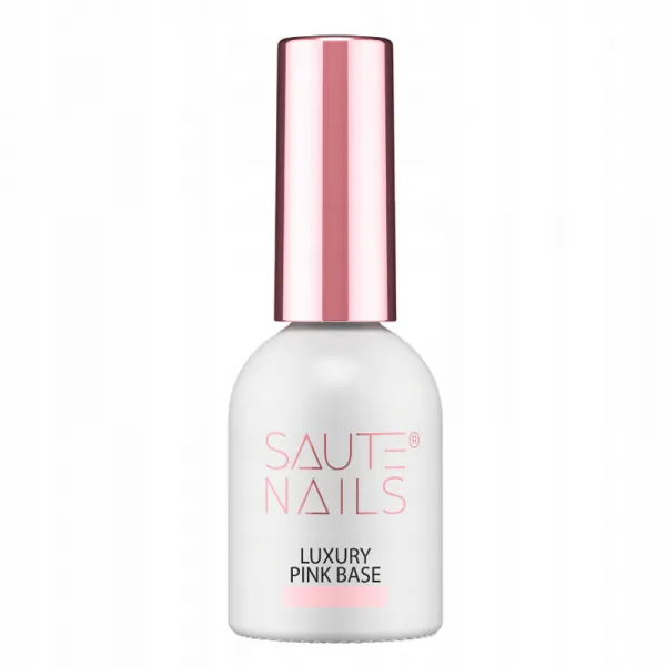 Baza hybrydowa Saute Nails Luxury Pink Base 8ml