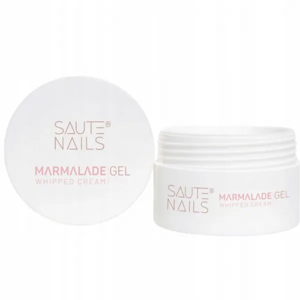 SAUTE NAILS ŻEL BUDUJĄCY MARMALADE GEL WHIPPED CREAM - 30ML BIAŁY