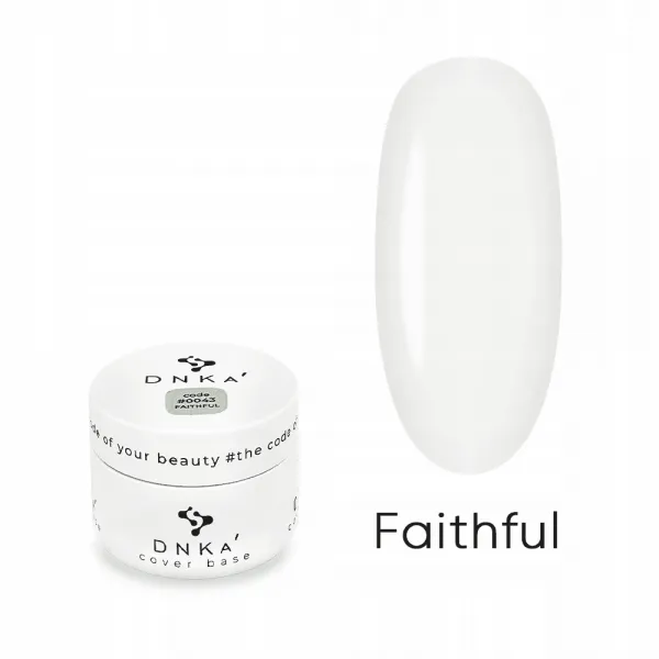 Dnka' Rubber Cover Base Baza Code #0043 Faithful 30 ml