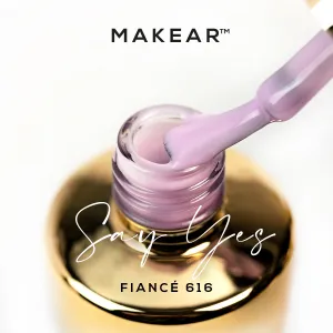 Makear Lakier Hybrydowy Półtransparentny Say Yes 616 Fiance 8 ml