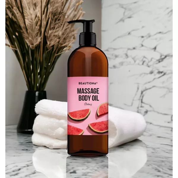 Beautiona Oliwka Do Masazu Ciała i Twarzy Arbuz 500 ml