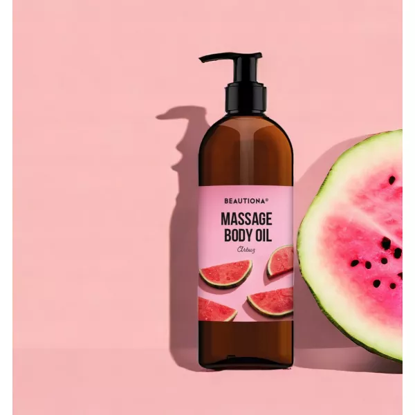 Beautiona Oliwka Do Masazu Ciała i Twarzy Arbuz 500 ml