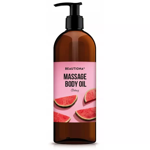 Beautiona Oliwka Do Masazu Ciała i Twarzy Arbuz 500 ml