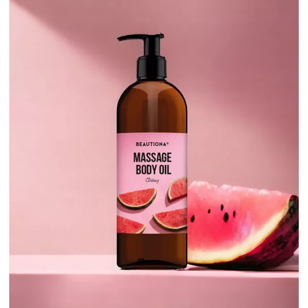 Beautiona Oliwka Do Masazu Ciała i Twarzy Arbuz 500 ml