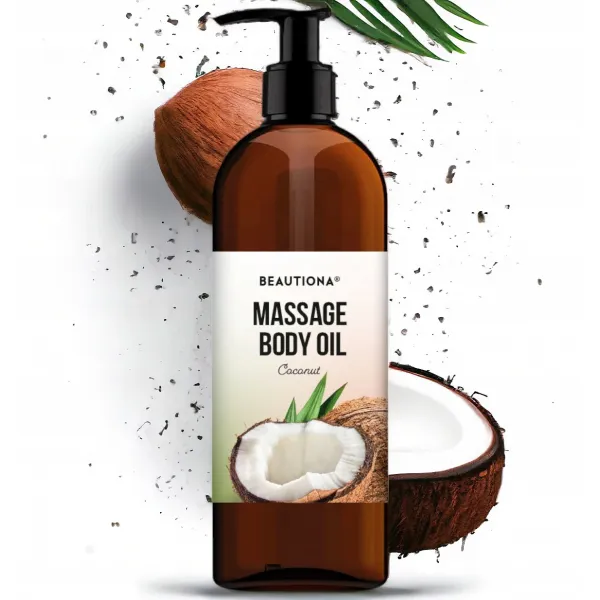 Beautiona Massage Body Oil Oliwka Do Masażu Coconut 500 ml
