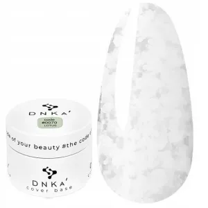 DNKa Cover Base 0070 Lotus Baza Kauczukowa z Drobinkami, 30 ml