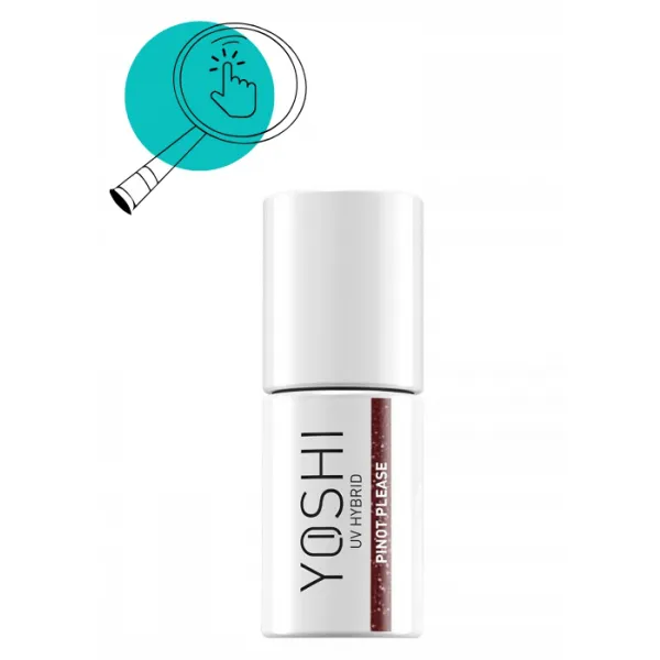 Yoshi Lakier Hybrydowy Flash Sip Sip Hooray 147 Pinot Please 6 ml