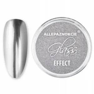 Pyłek Do Paznokci Glass Effect Silver nr 2