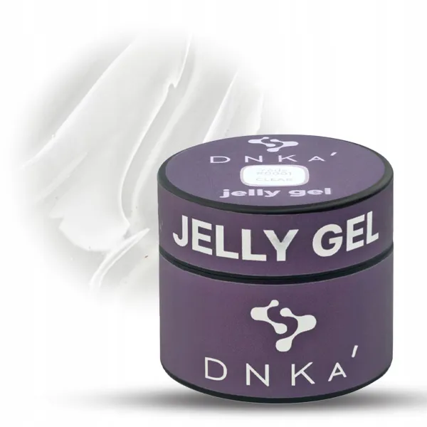 Dnka' Jelly Gel Żel Galaretkowy Code #0001 Clear 15 ml