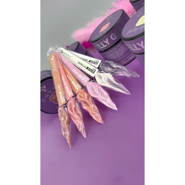 Dnka' Jelly Gel Żel Galaretkowy Code #0001 Clear 15 ml