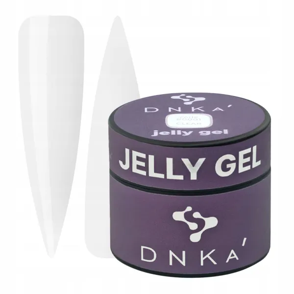 Dnka' Jelly Gel Żel Galaretkowy Code #0001 Clear 15 ml