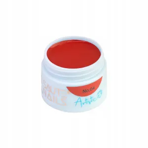 SAUTE NAILS Żel do zdobień paznokci ARTISTIC No 04 Czerwony RED 5g