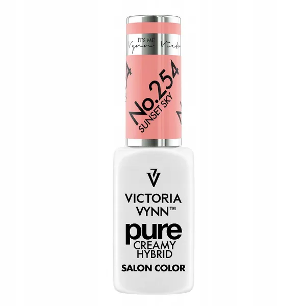 Victoria Vynn PURE CREAMY HYBRID 254 Sunset Sky Lakier hybrydowy 8 ml