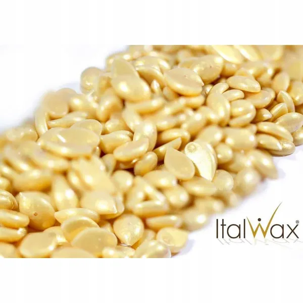 ITALWAX wosk do depilacji 1kg twardy dropsy w granulkach WHITE CHOCOLATE