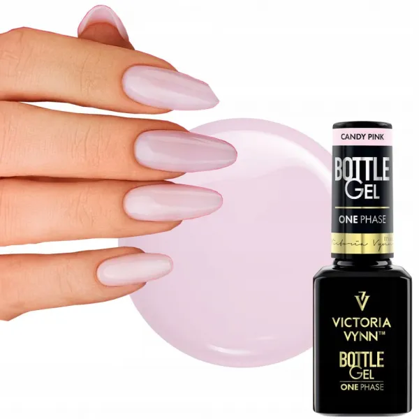 Victoria Vynn Bottle Gel One Phase Candy Pink 15 ml żel