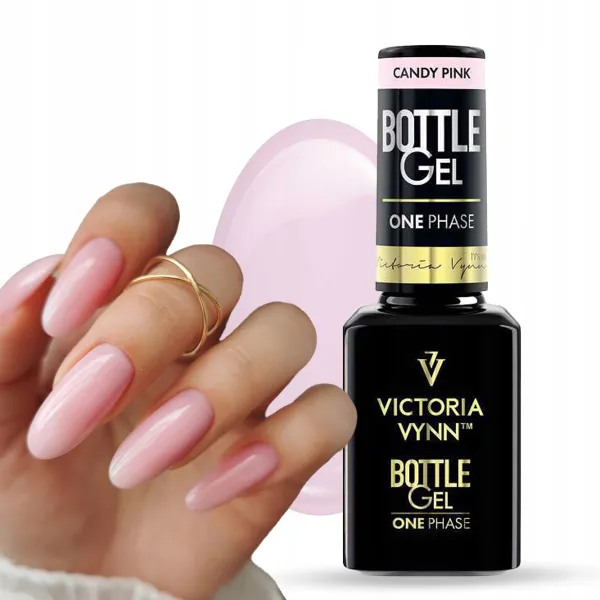 Victoria Vynn Bottle Gel One Phase Candy Pink 15 ml żel