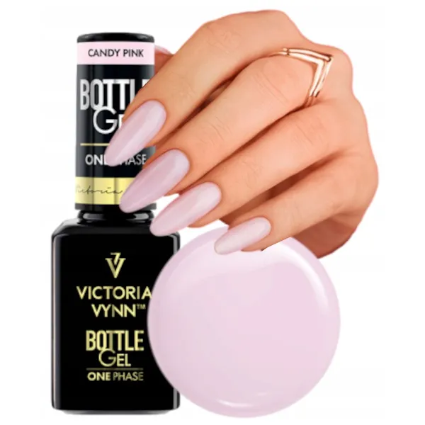 Victoria Vynn Bottle Gel One Phase Candy Pink 15 ml żel