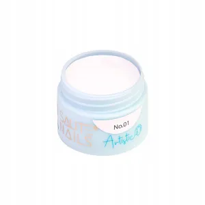 Saute Nails Artistic No 01 5 g żel do zdobień biały