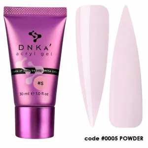 Dnka' Acryl Gel Żel Akrylowy Code #0005 Powder 30 ml