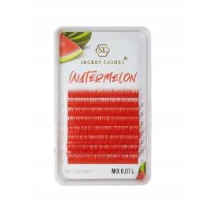 Secret Lashes Rzęsy Do Przedłużania Watermelon D 0.07 mix