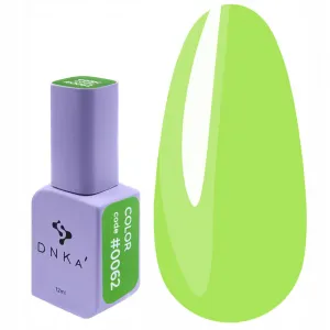 Lakier hybrydowy DNKa 0062 jasnozielony 12 ml