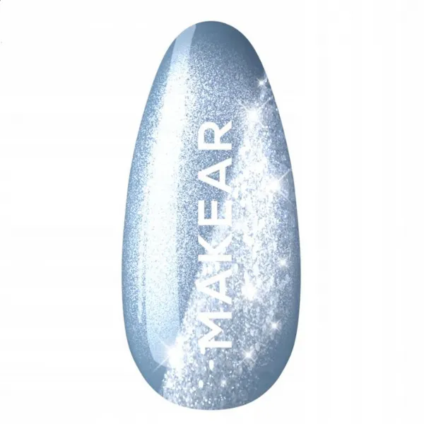 Makear Lakier Hybrydowy Cat Eye MCL04 Furrz Blue 8 ml