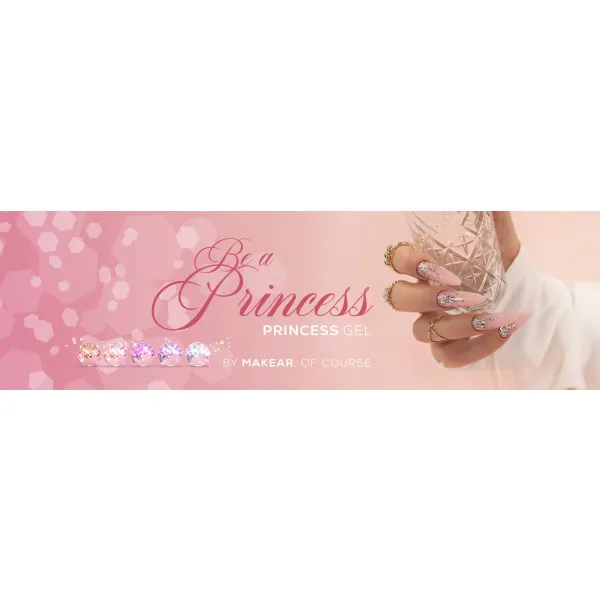 Makear Princess Gel Żel Do Zdobień PG04 Violet 5 ml