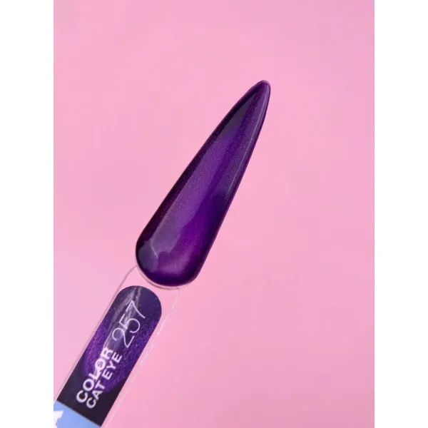 Luna moon lakier hybrydowy cat eye 257 13ml