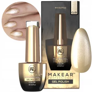 Makear Lakier Hybrydowy Cat Eye Dubaj Sands CL01 8 ml