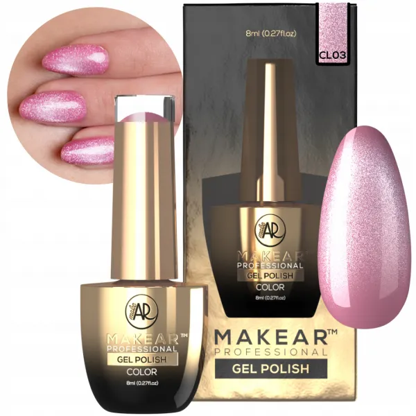 Makear Lakier Hybrydowy Cat Eye Vegas Casino CL03 8 ml