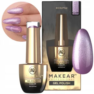 Makear Lakier Hybrydowy Cat Eye Paris Midnight CL04 8 ml